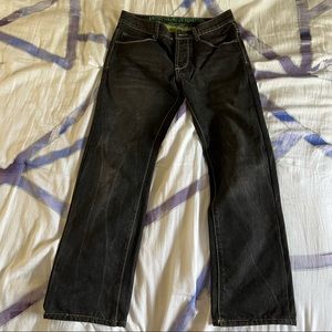 Vintage Low-Rise 2000s Black Jeans